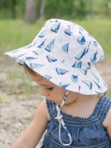 Boating Bucket Hat  UPF 50+ with Adjustable Breakaway Strap