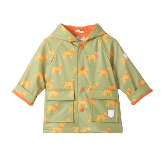 Camping Puppy Snap Rain Coat
