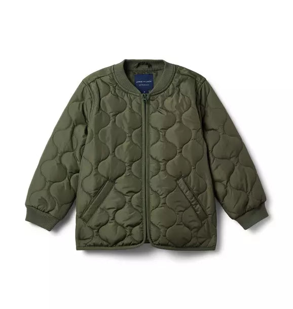 The Quilted Bomber Jacket