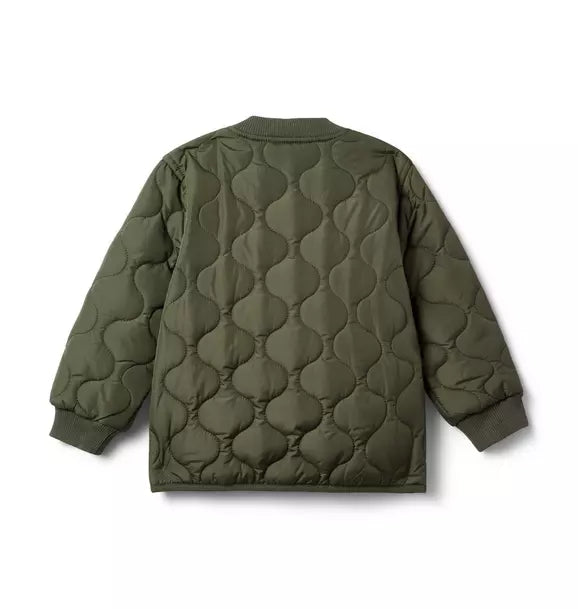 The Quilted Bomber Jacket