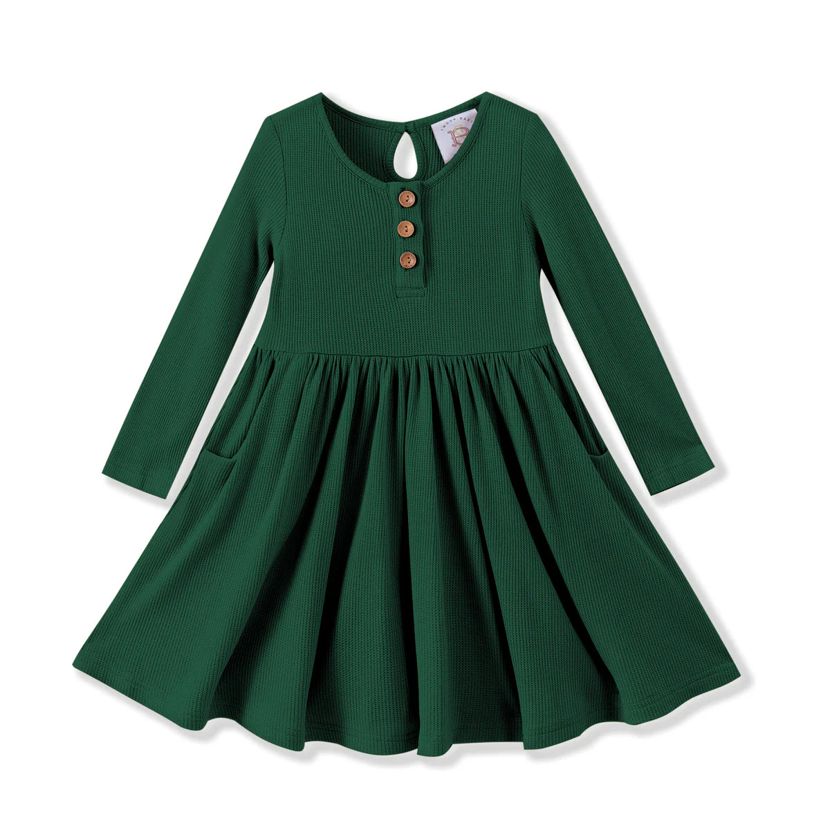 Pine Bamboo Pocket Dress