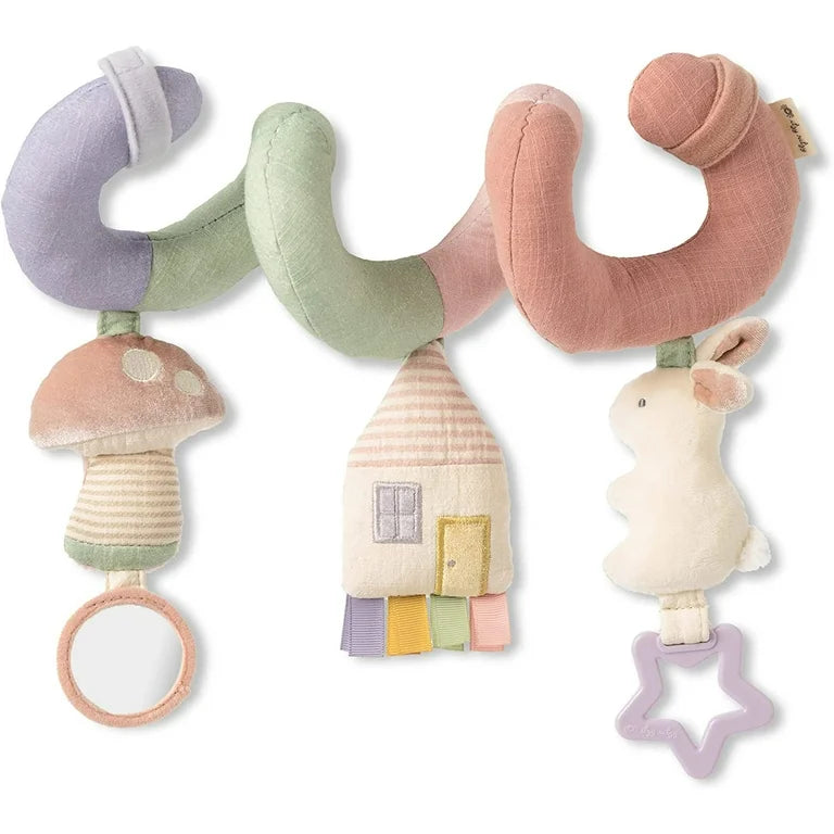 Pastel Itzy Bitzy Spiral Car Seat Activity Toy