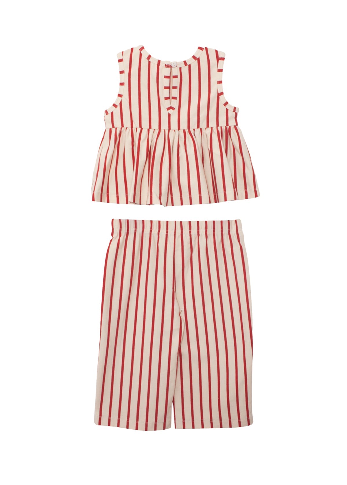 Terracotta Stripe 2 Piece Set