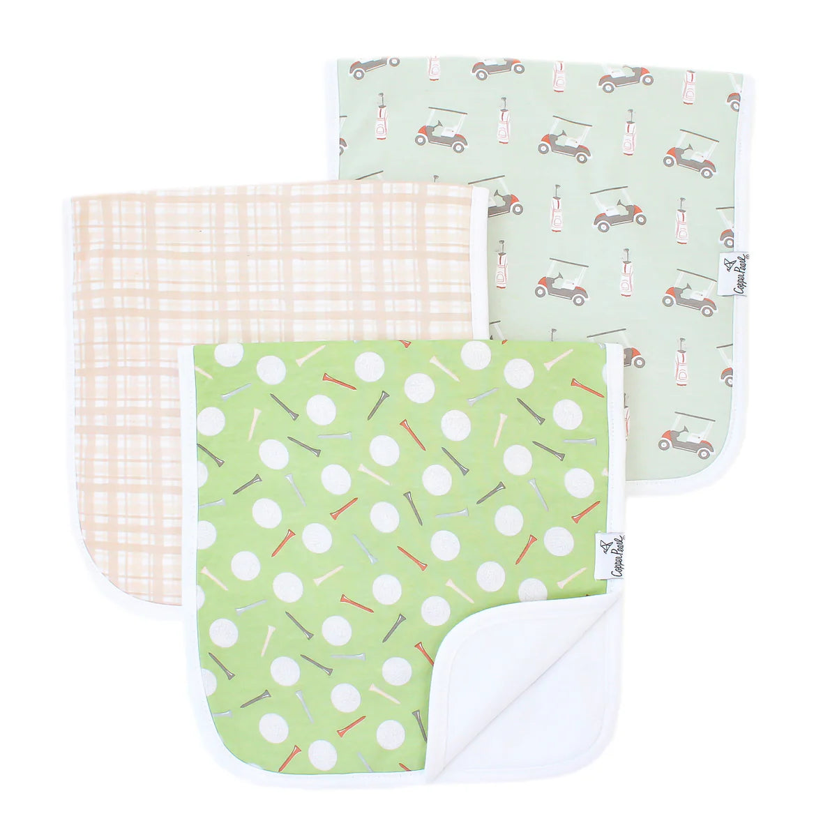 Premium Burp Cloths Bogey