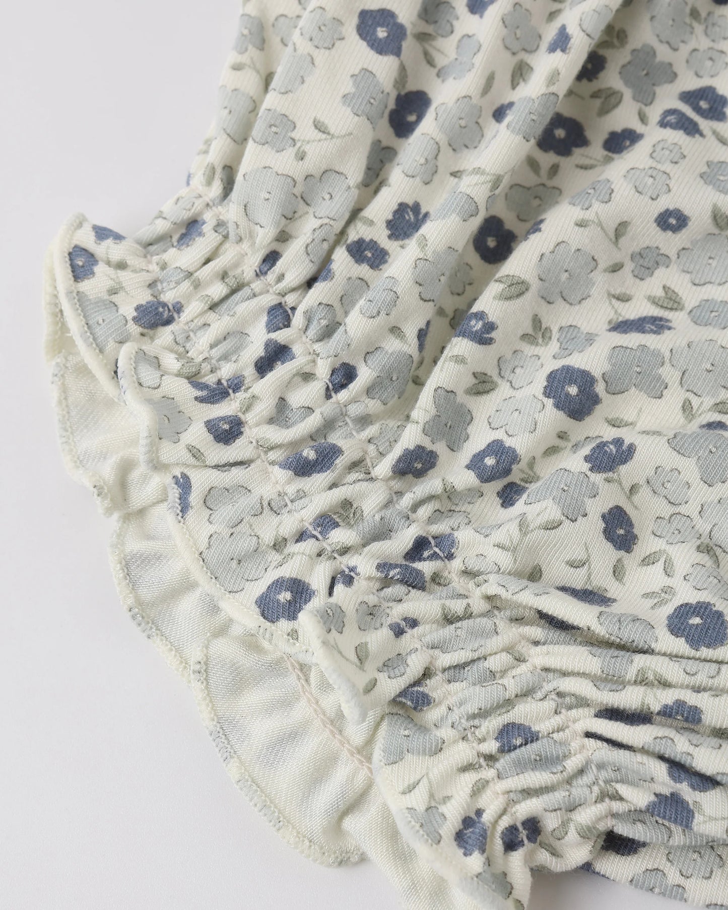 Swing Top & Bloomer Set || Blue Ditsy