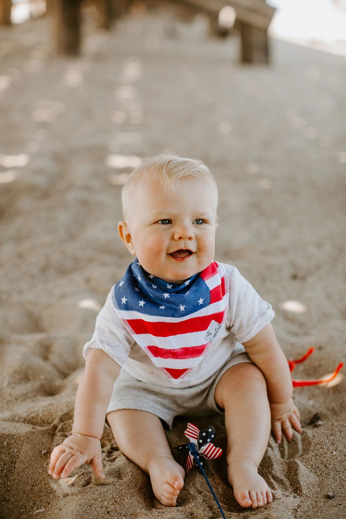 Baby Bandana Bib Set Patriot