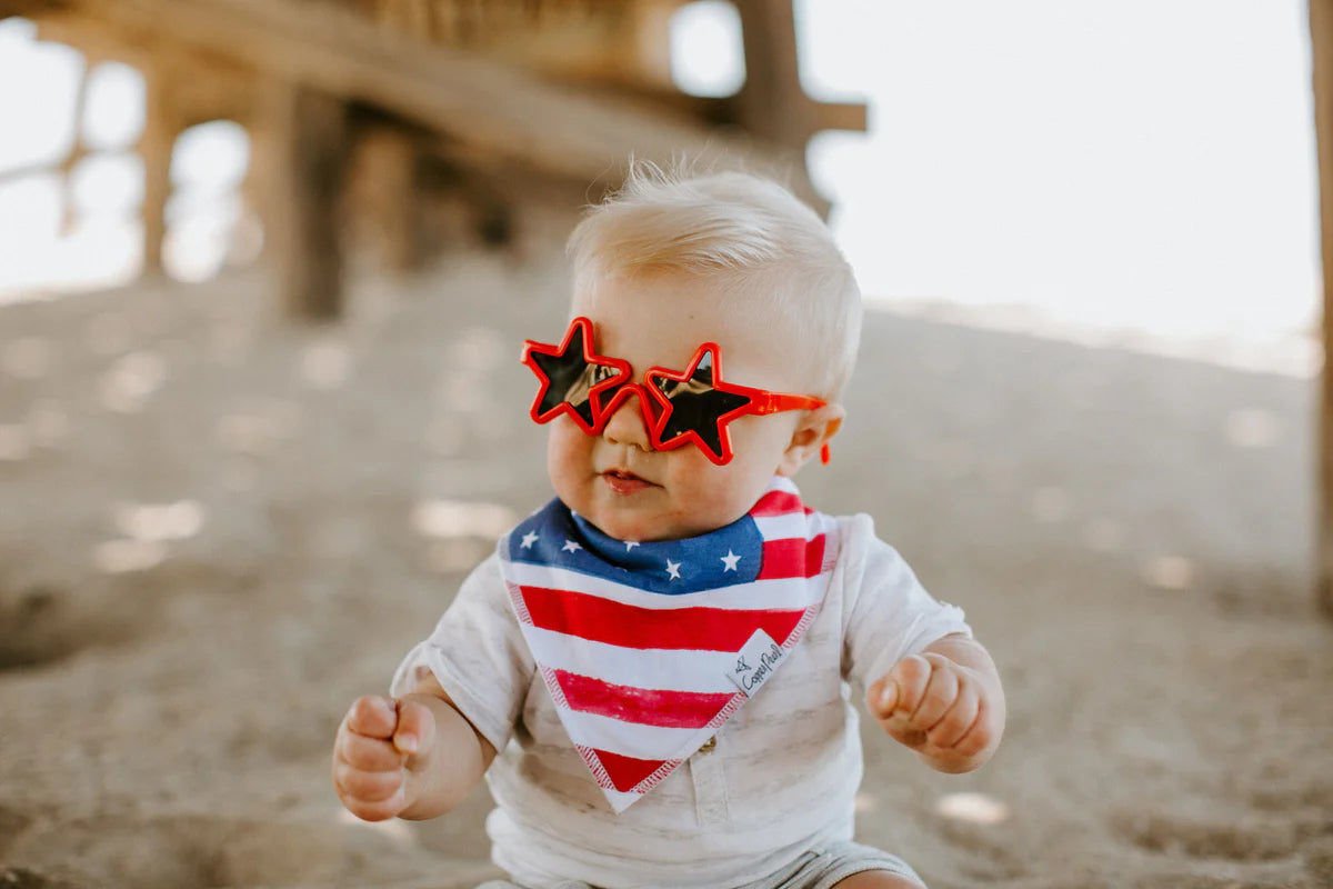 Baby Bandana Bib Set Patriot