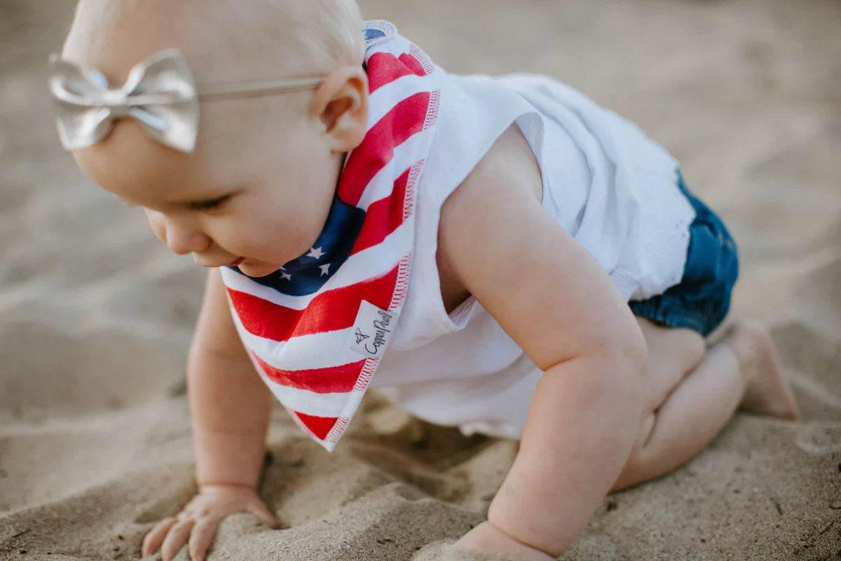 Baby Bandana Bib Set Patriot