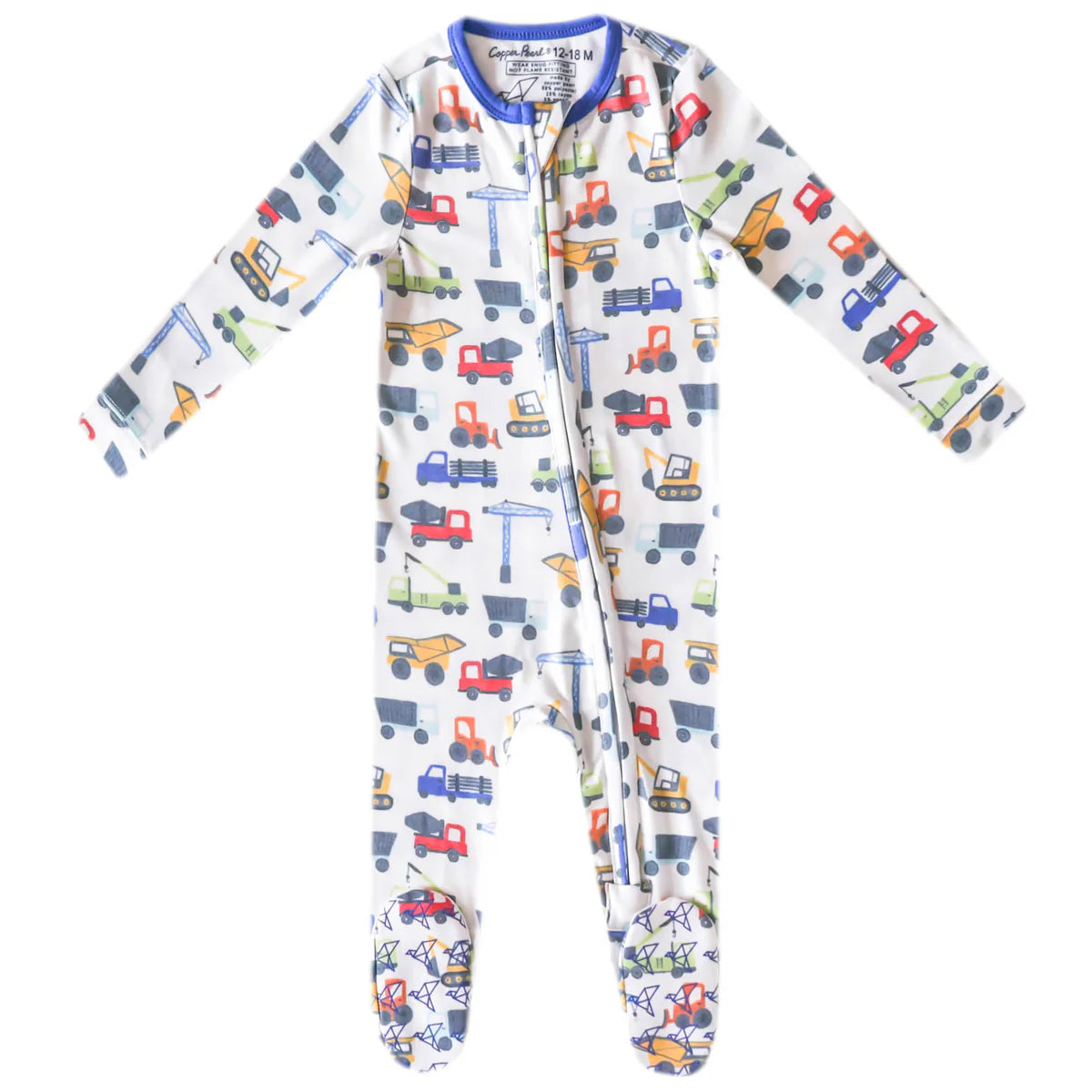 Zip-Up Footie Pajama Diesel