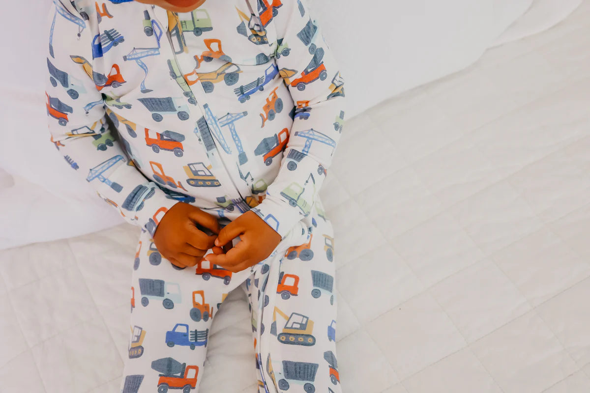 Zip-Up Footie Pajama Diesel