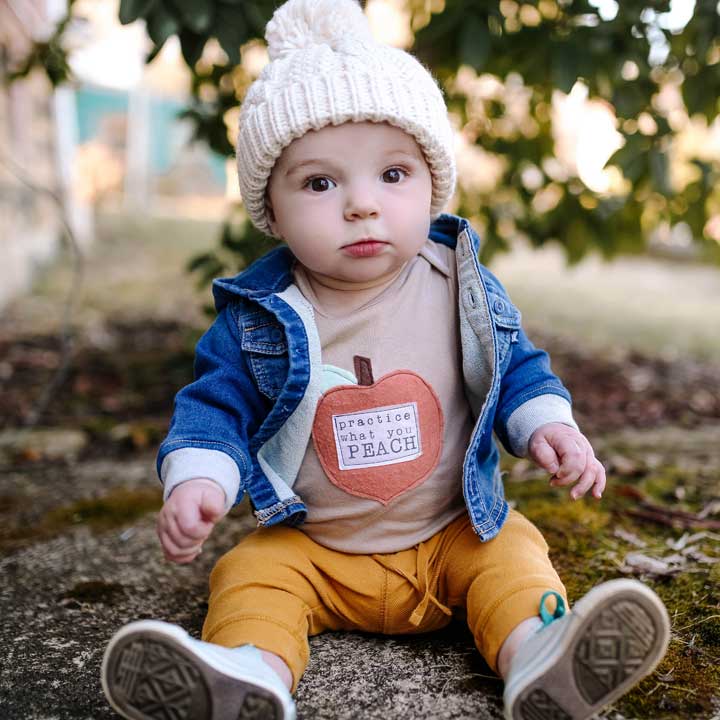 Natural Cable Beanie Hat