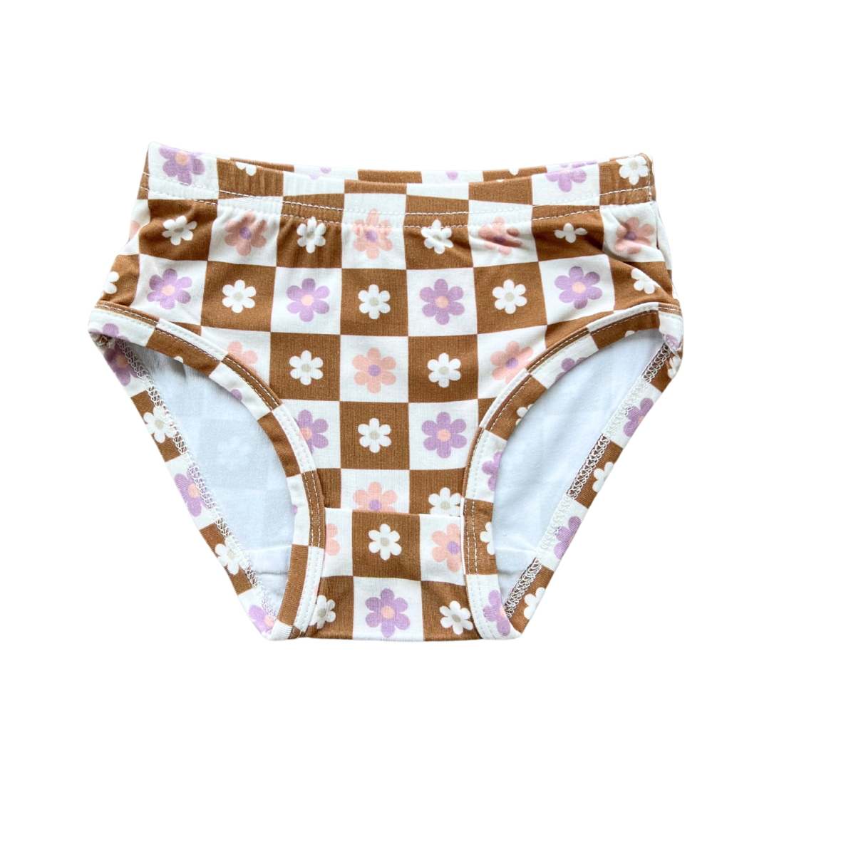 Checker in Retro Daisy Girl’s Underwear