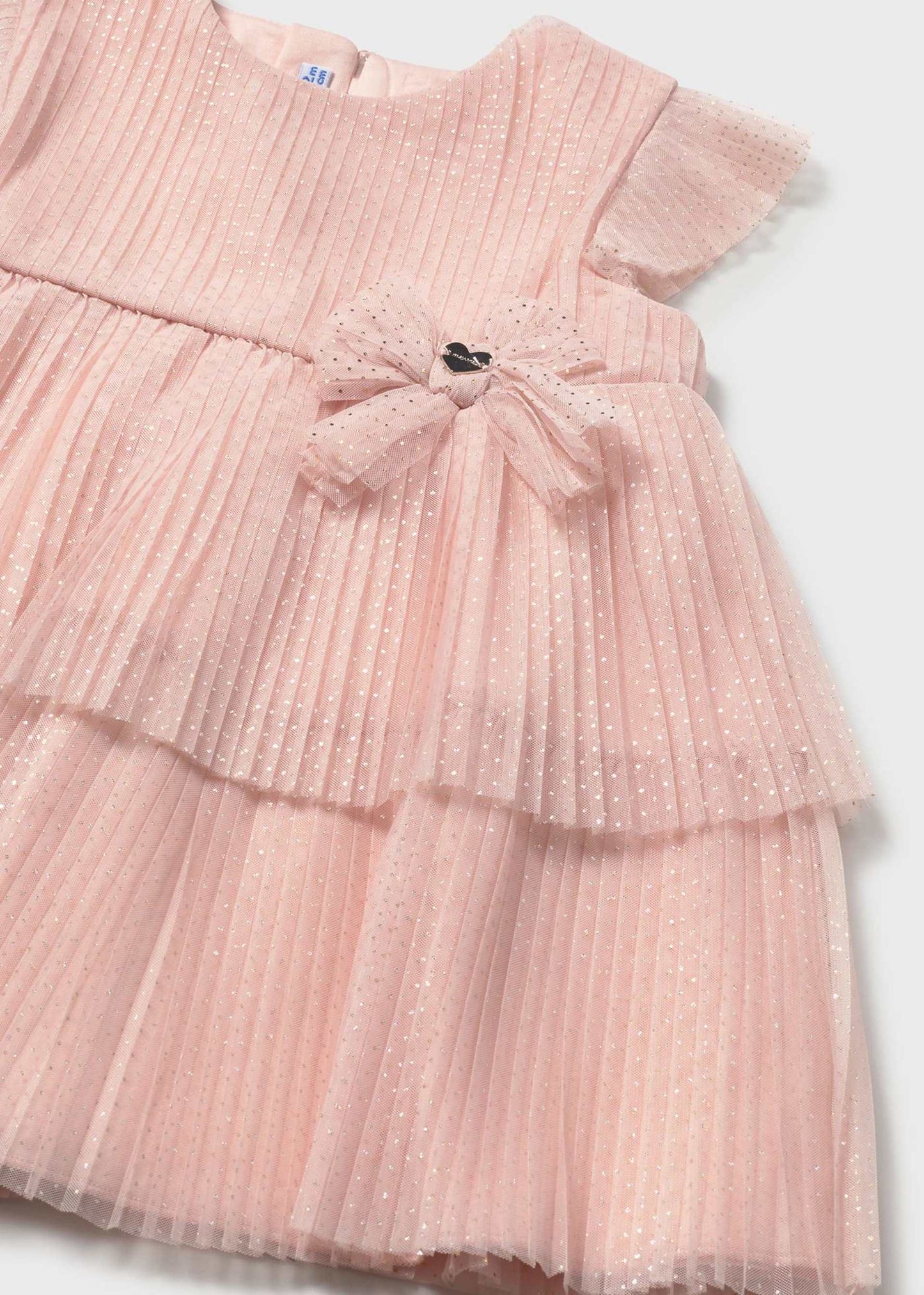 Pleated Tulle Dress Blossom