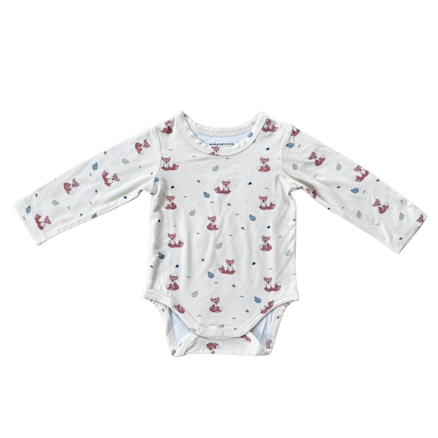 Fox Long Sleeve Bodysuit & Jogger Set