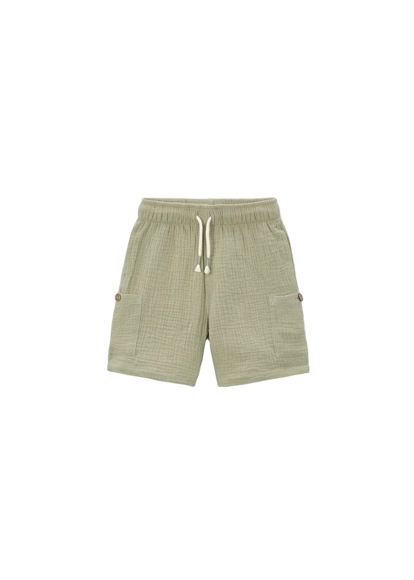 Bamboo Colored Shirt & Shorts Set