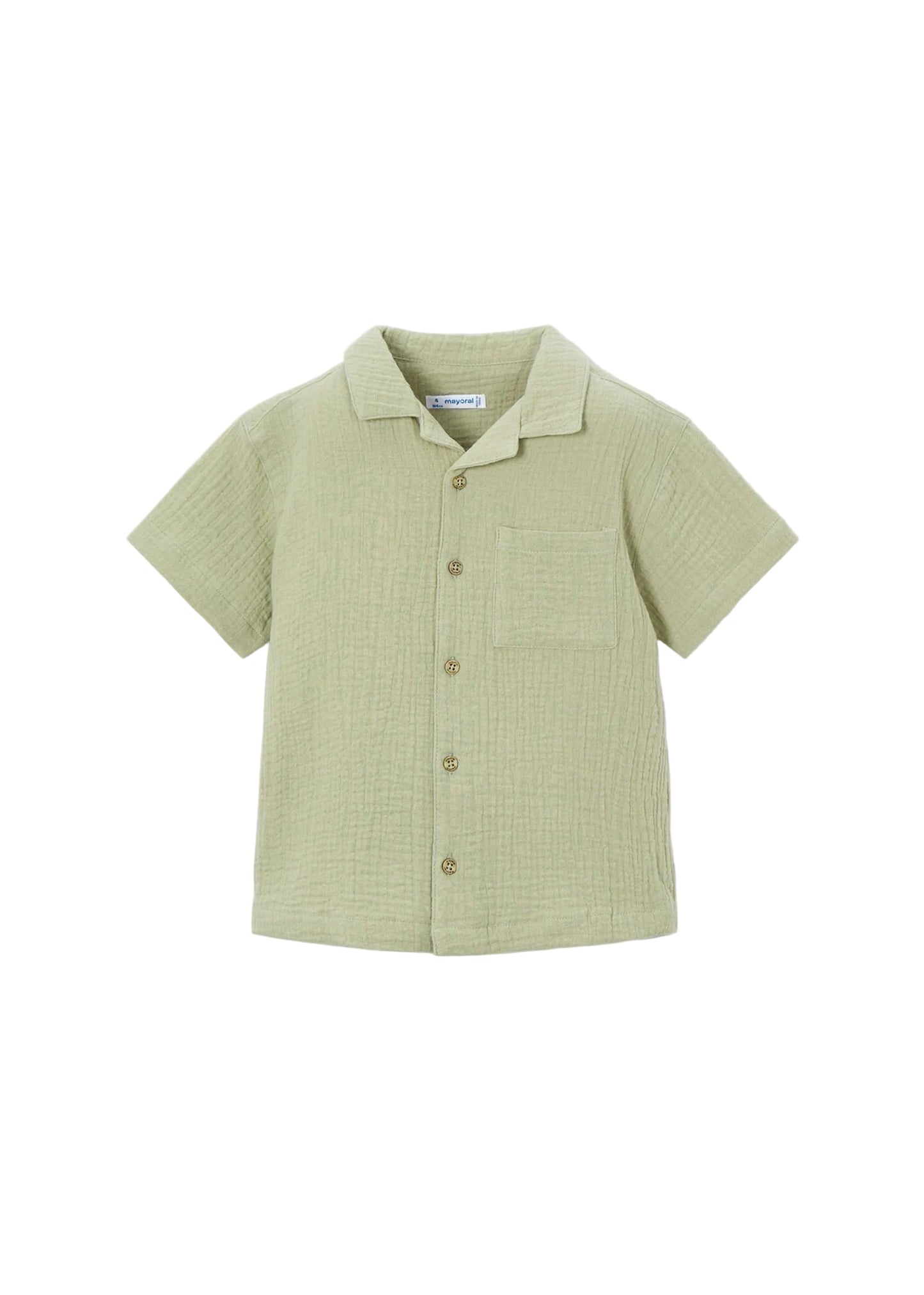 Bamboo Colored Shirt & Shorts Set
