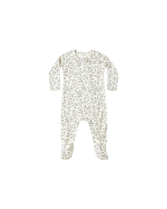 Bamboo Zip Footie Woodland