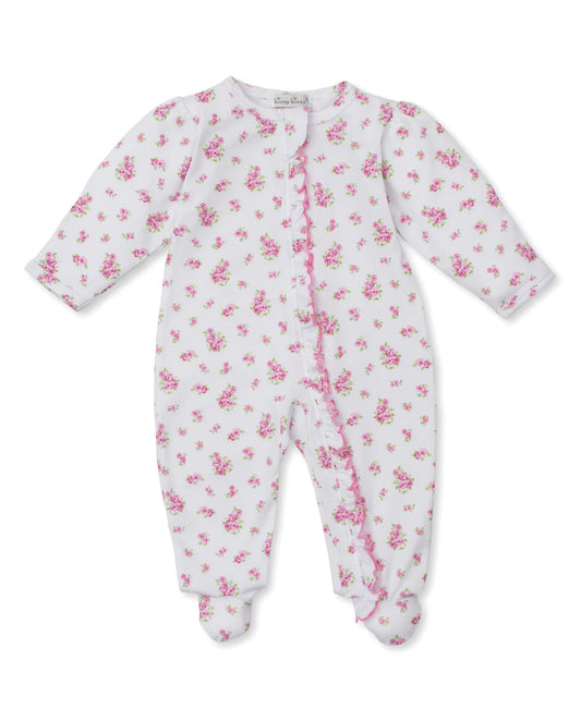 Roses & Blooms Zip Footie
