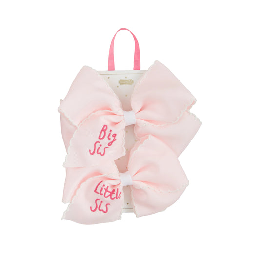 Big Sister & Little Sister Bow & Headband Set