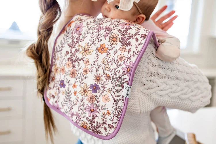 Premium Burp Cloths Flora