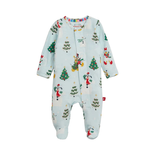 Magnetic Me Snow Excited Right Fit Footie