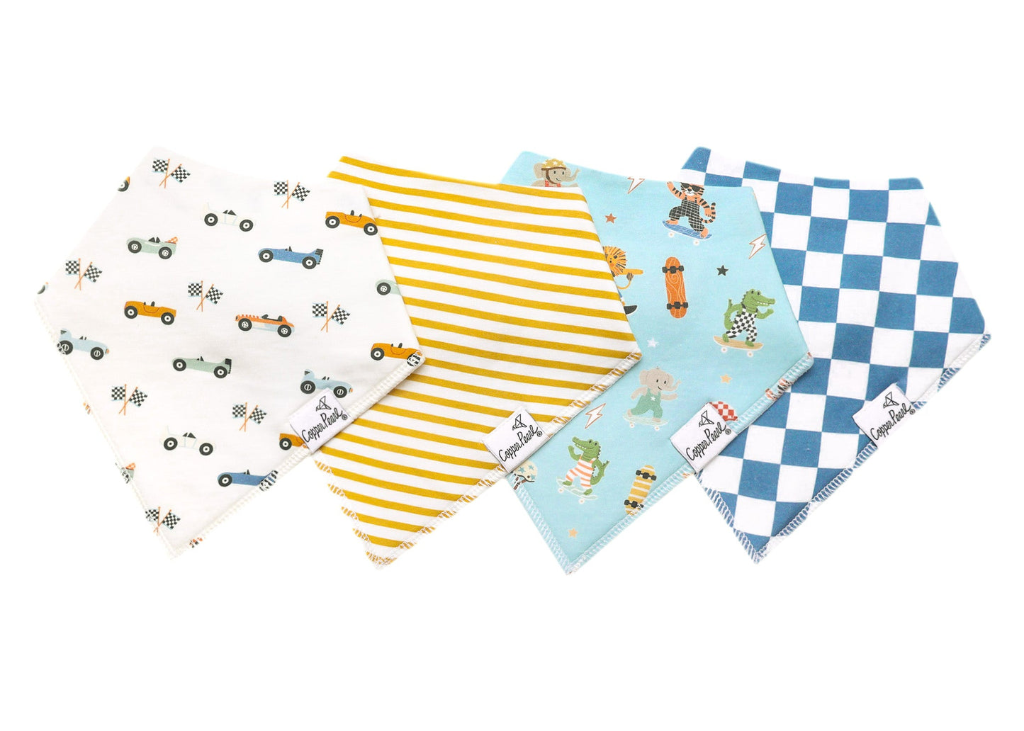 Baby Bandana Bib Set Speedster