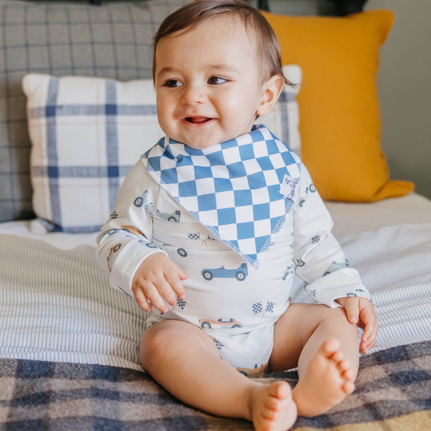 Baby Bandana Bib Set Speedster