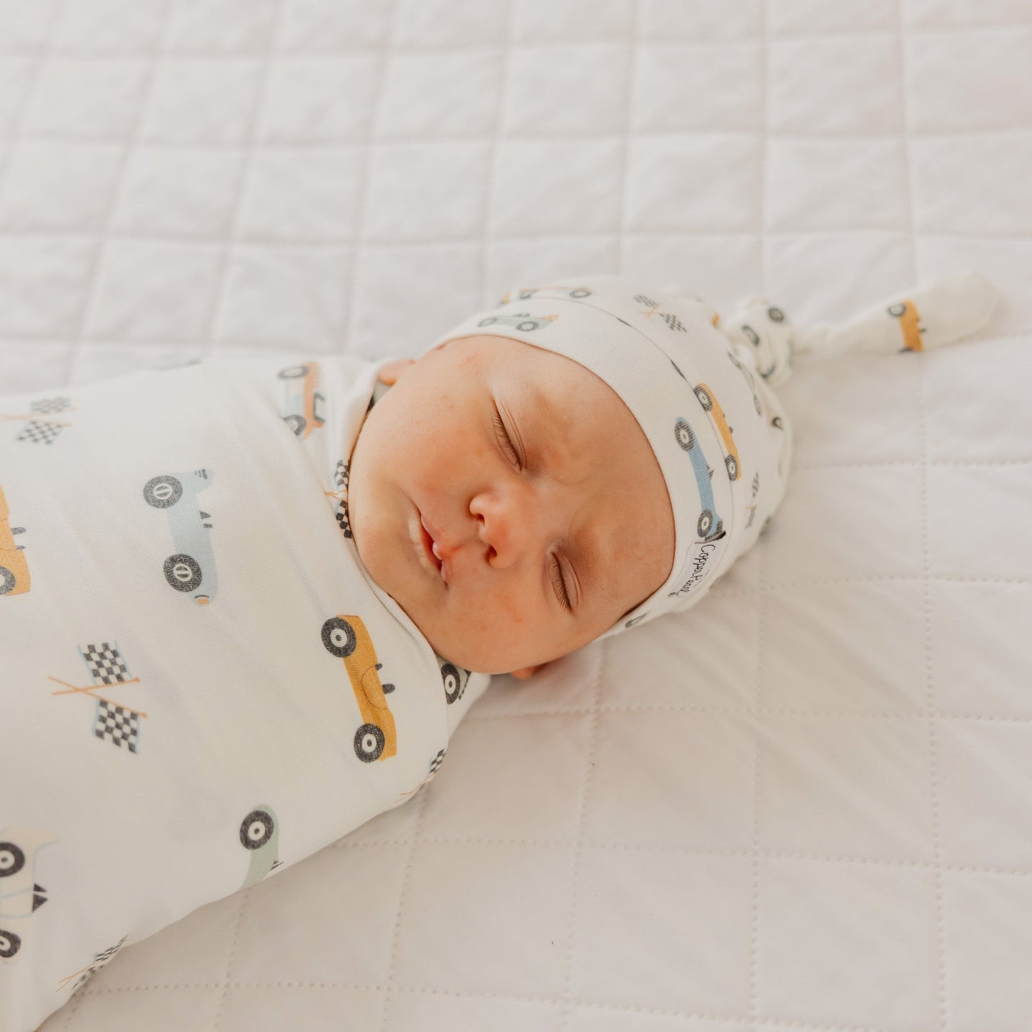 Speedster Top Knot Hat 0-4 Months