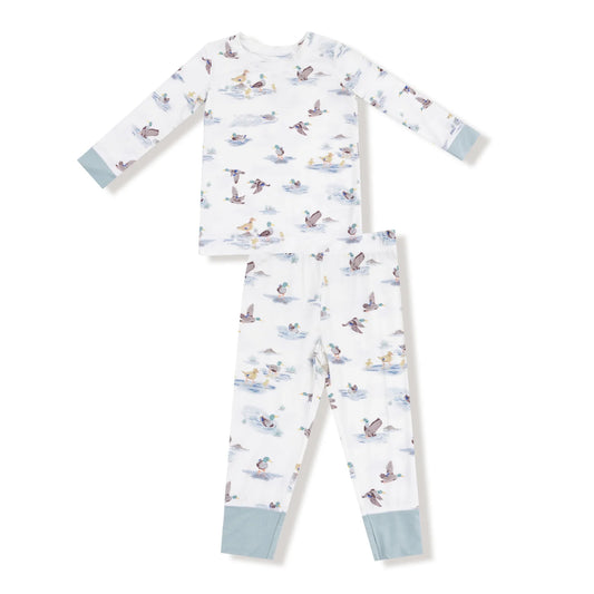 Migrating Mallards Long Sleeve Loungewear Set