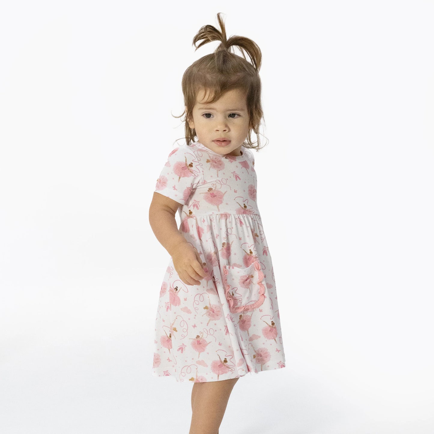 Ribbon Ballerinas Twirly Dress & Cartwheel Short