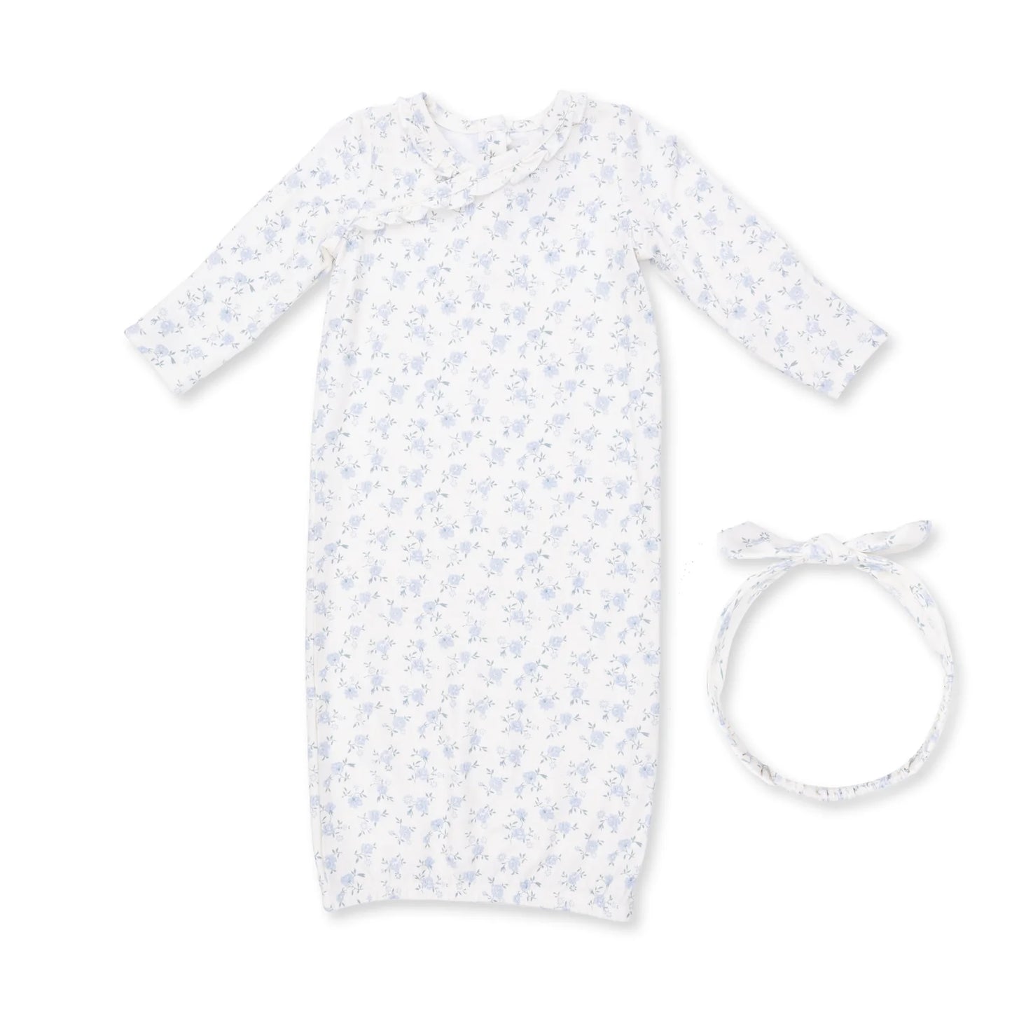 Rose Briar Kimono Gown and Knot Headband