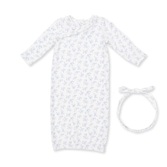 Rose Briar Kimono Gown and Knot Headband