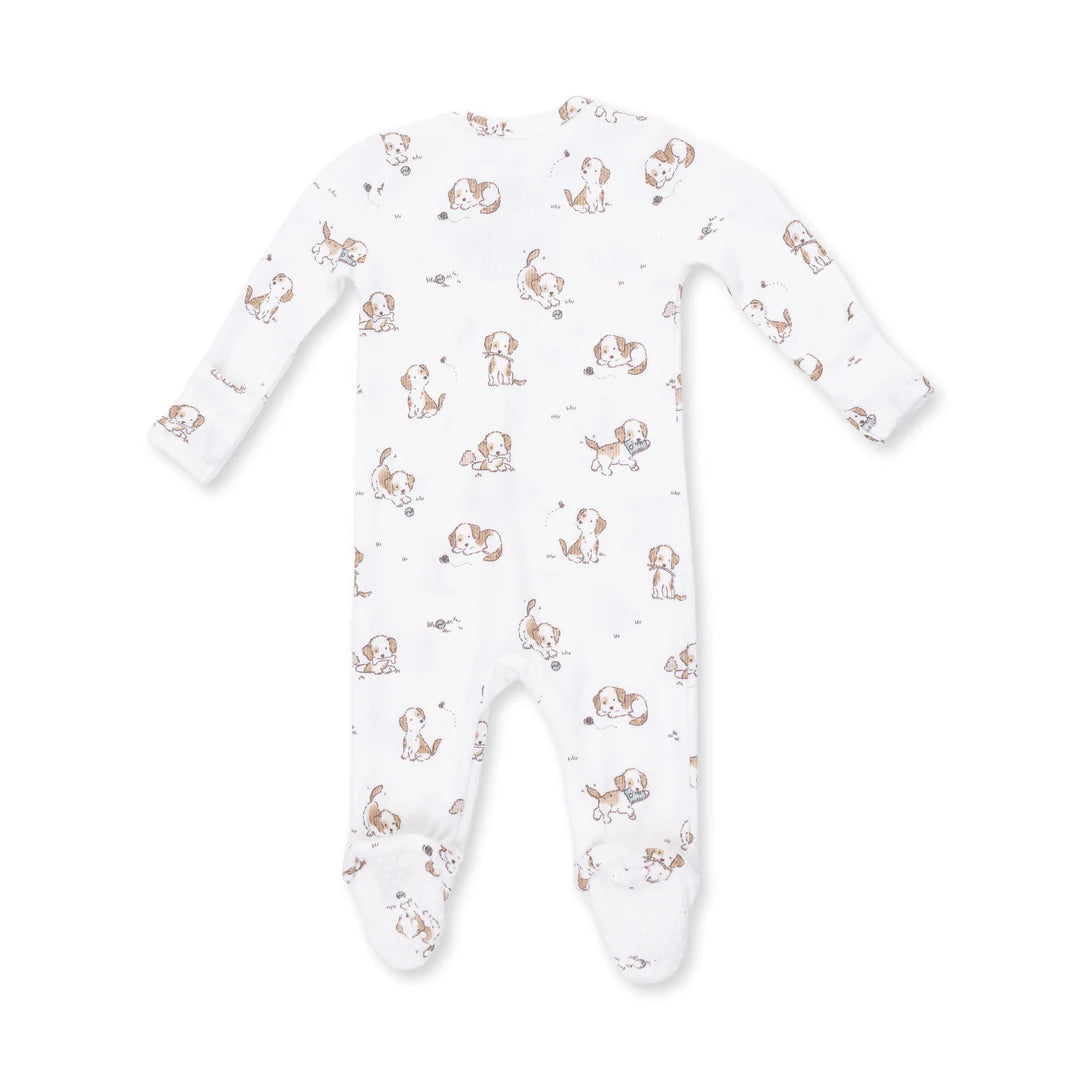 Explorer Puppy Blue 2 Way Zipper Footie
