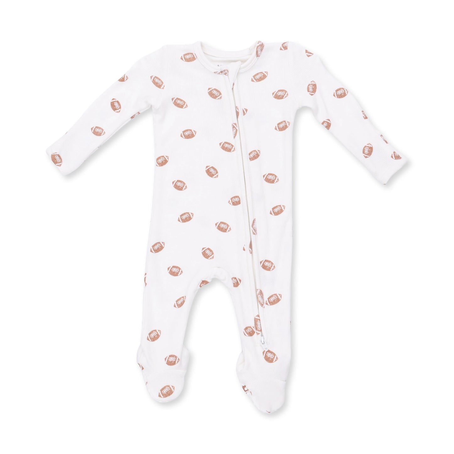 Mini Footballs 2 Way Zipper Footie