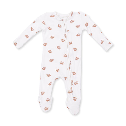 Mini Footballs 2 Way Zipper Footie