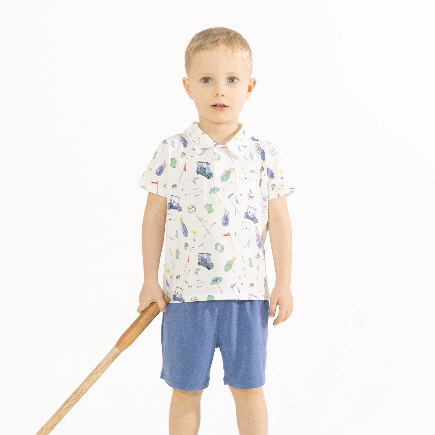 Golf Things Polo With Casual Short