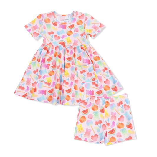 Gummy Bears Twirly Dress & Cartwheel Short