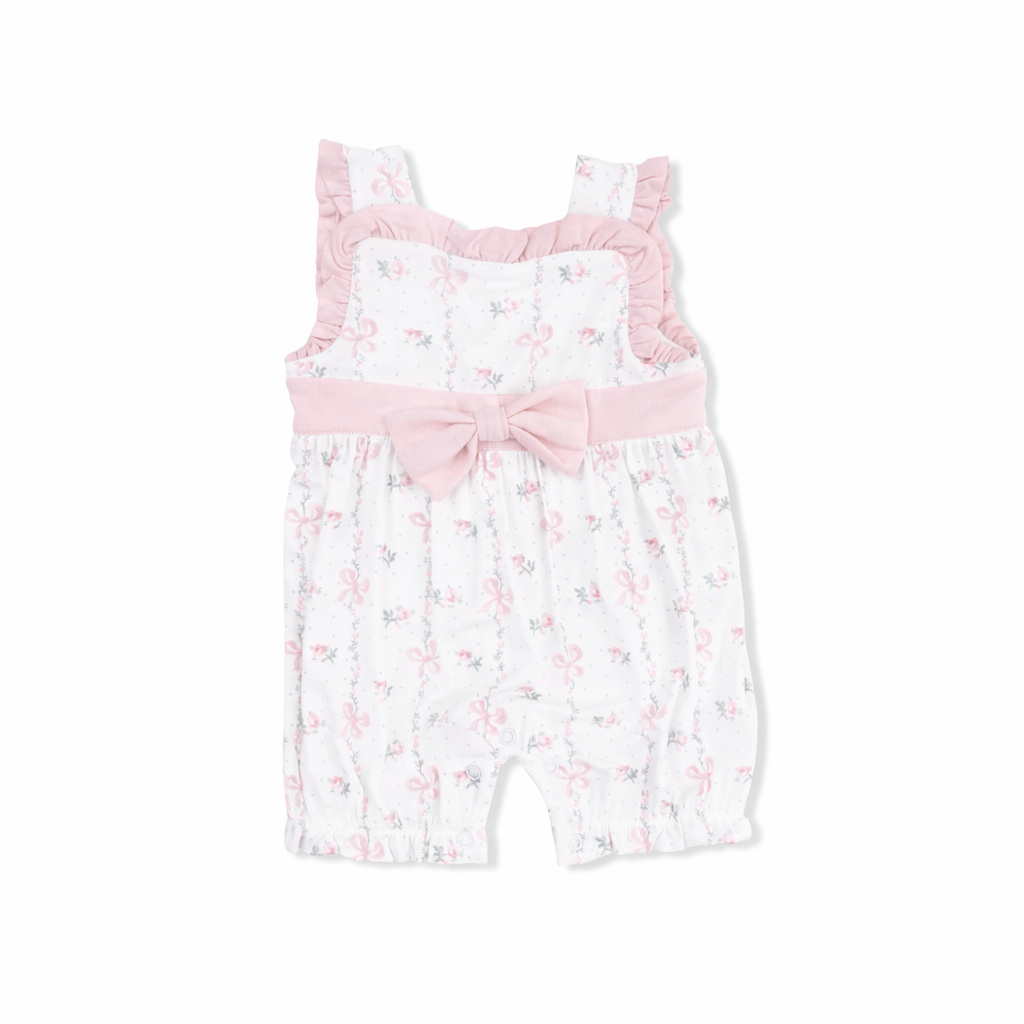 Dainty Buds And Bows Bow Playsuit