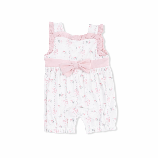 Dainty Buds And Bows Bow Playsuit