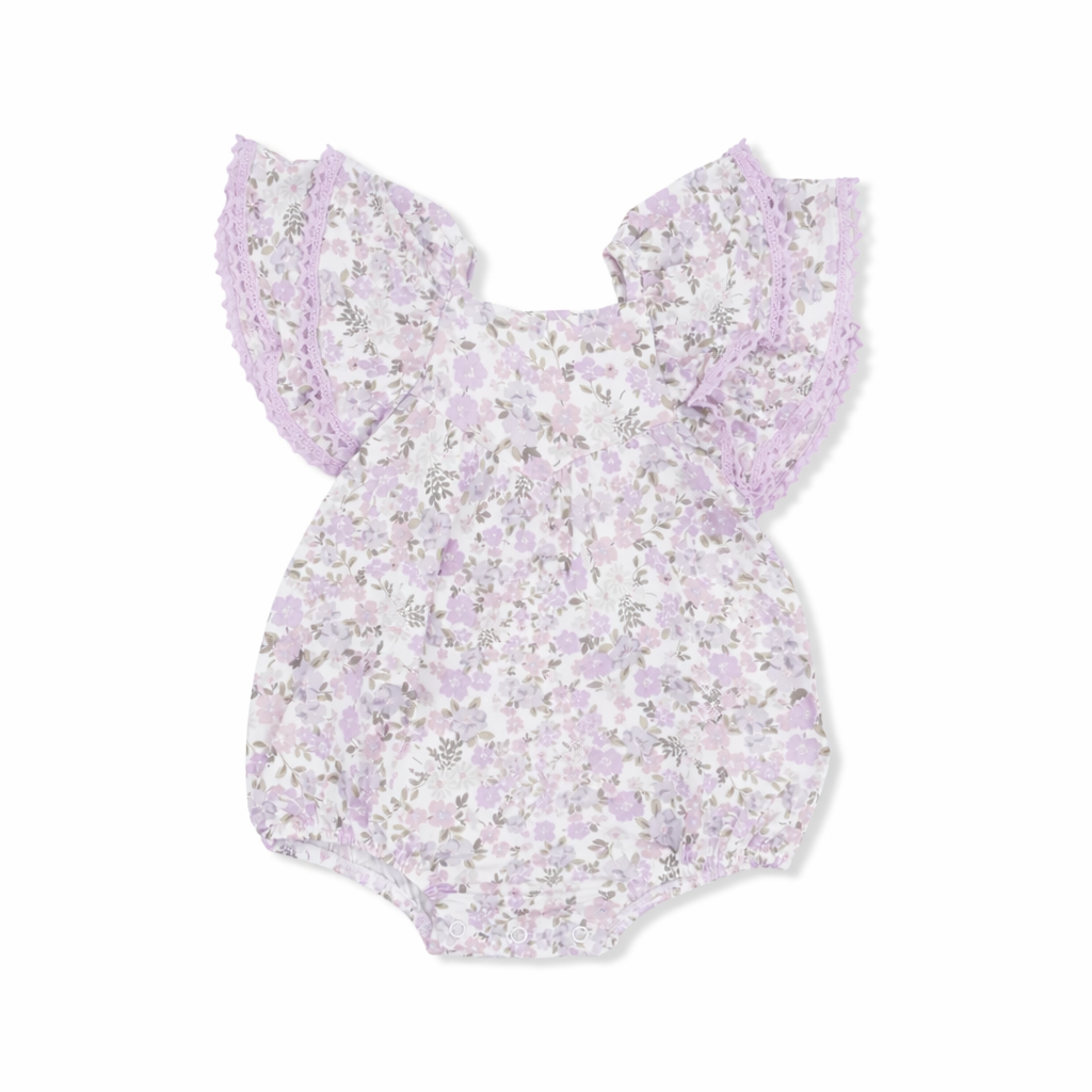Shannon Floral V-Neck Bubble