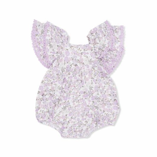 Shannon Floral V-Neck Bubble