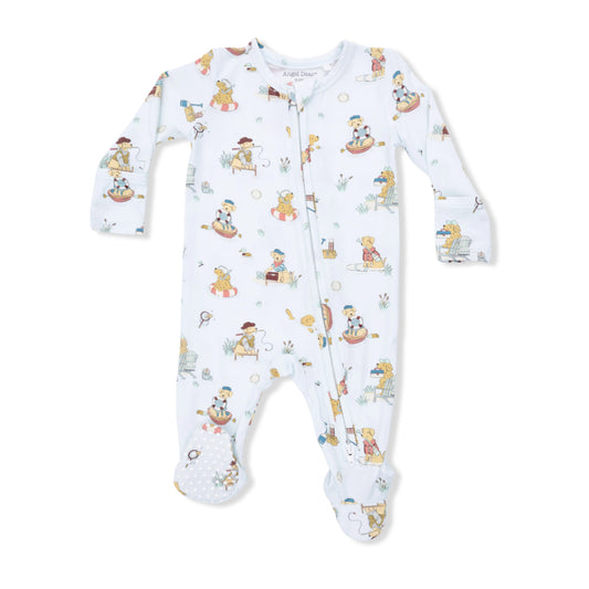 Lake Buddy Dogs 2 Way Zipper Footie