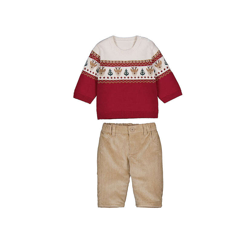 Holiday Sweater & Pant Set