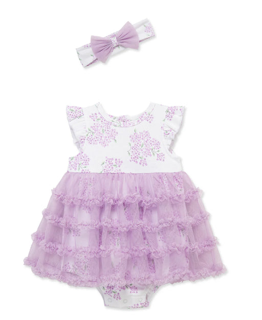 Hydrangea Tutu Popover & Headband