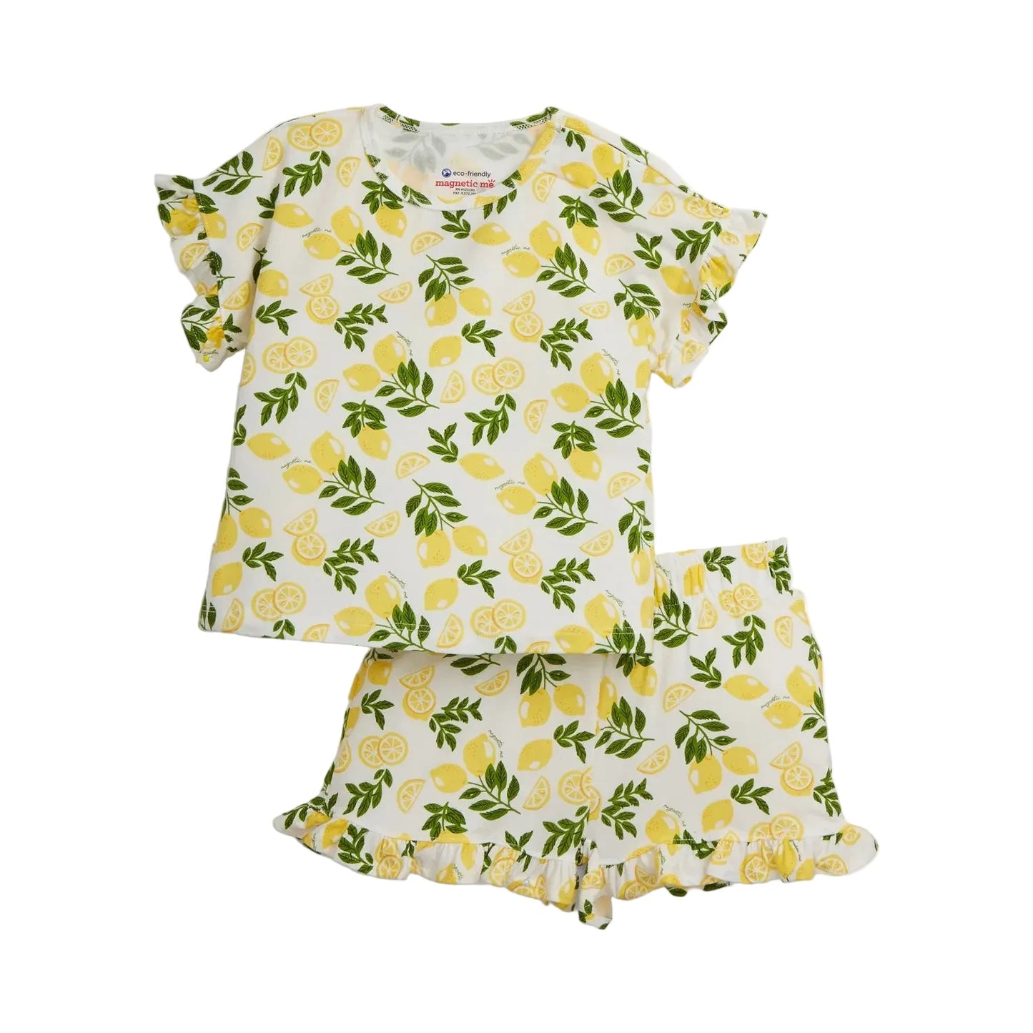 Simply The Zest Modal Magnetic Ruffle Short Set