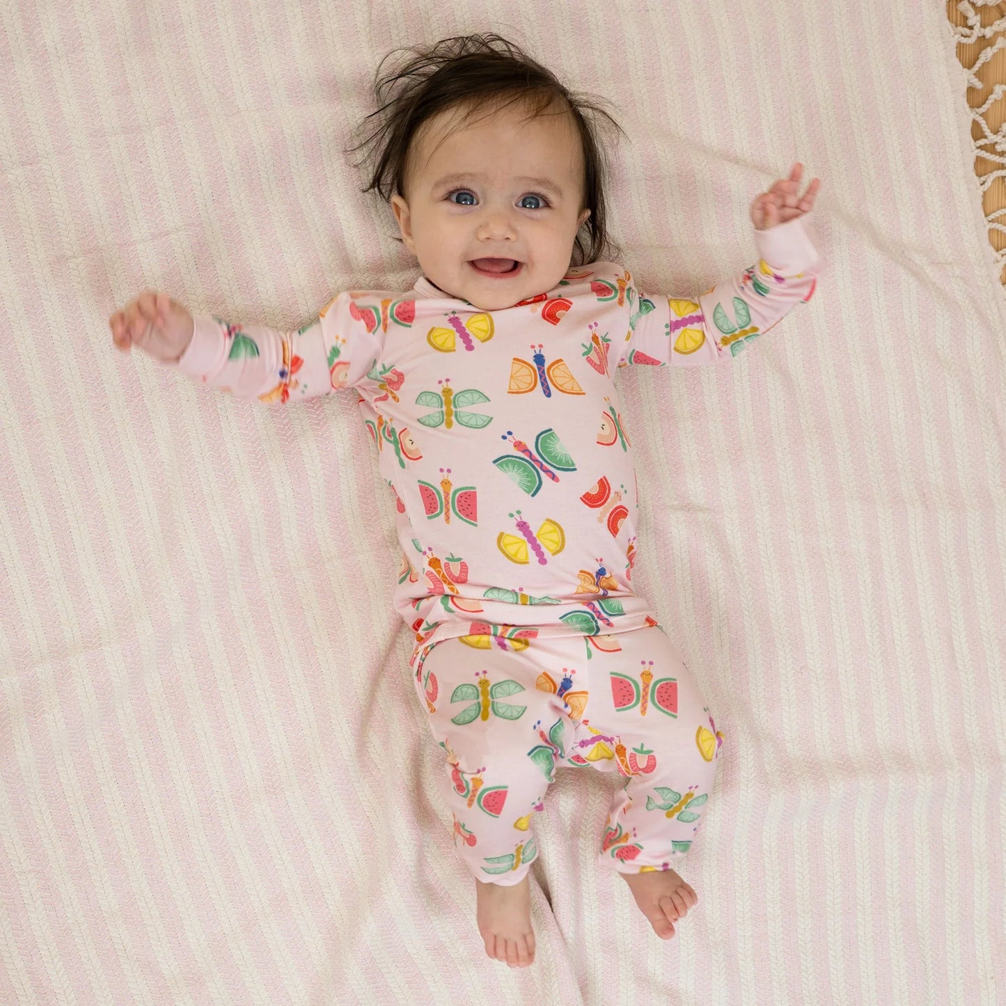 The Fruit Flies Modal Magnetic Long Sleeve Long Pant PJ