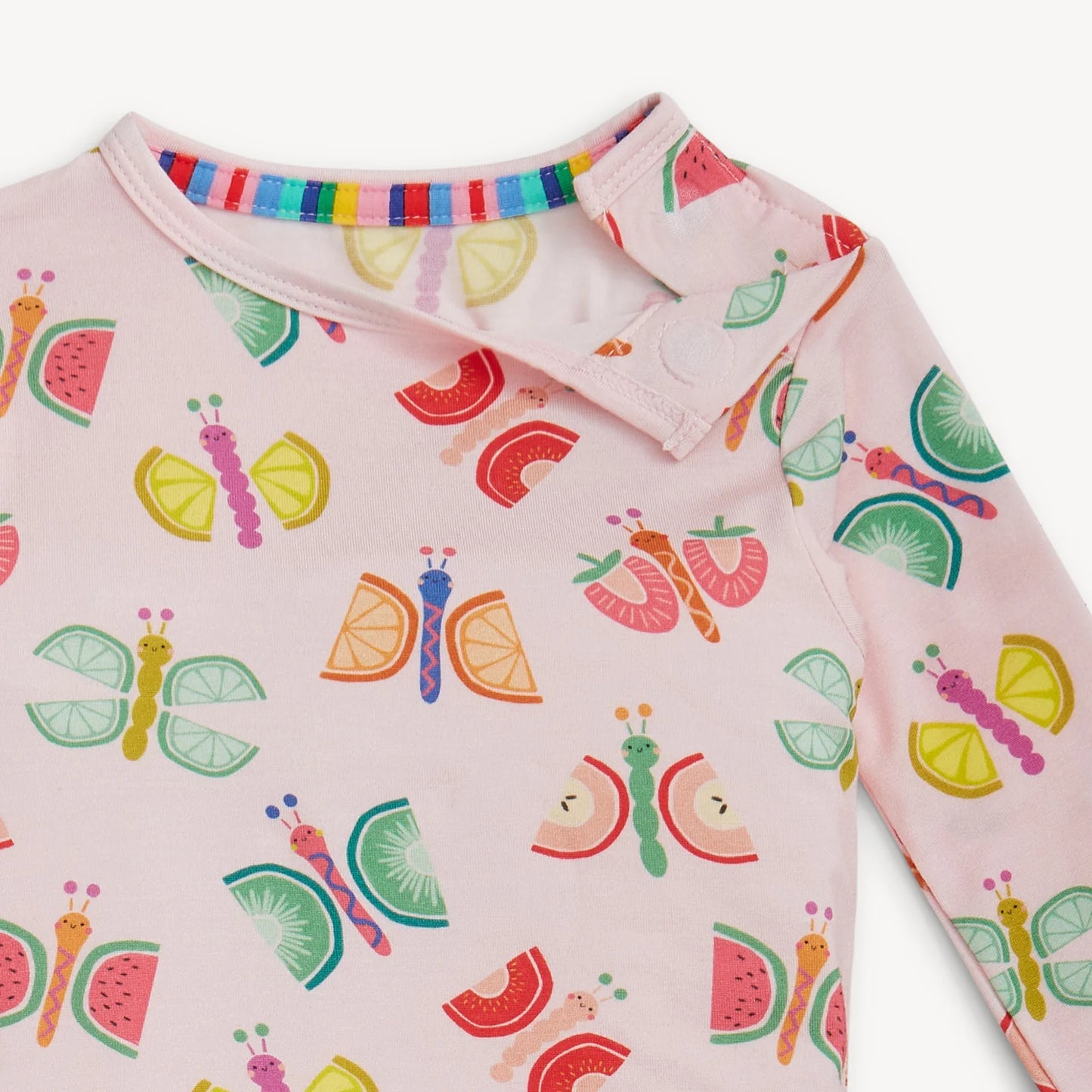 The Fruit Flies Modal Magnetic Long Sleeve Long Pant PJ
