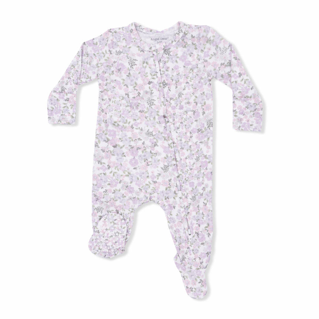 Shannon Floral 2 Way Zipper Footie