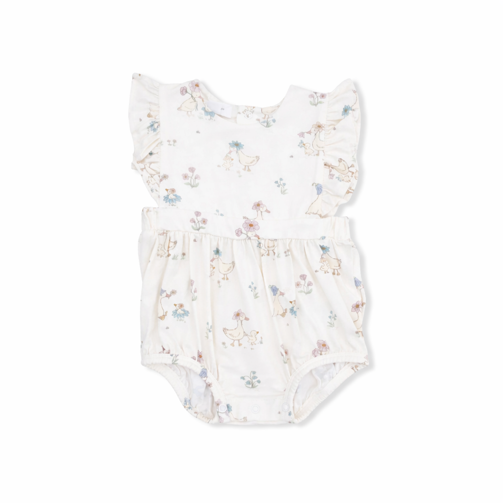 Flower Ducklings Sunsuit