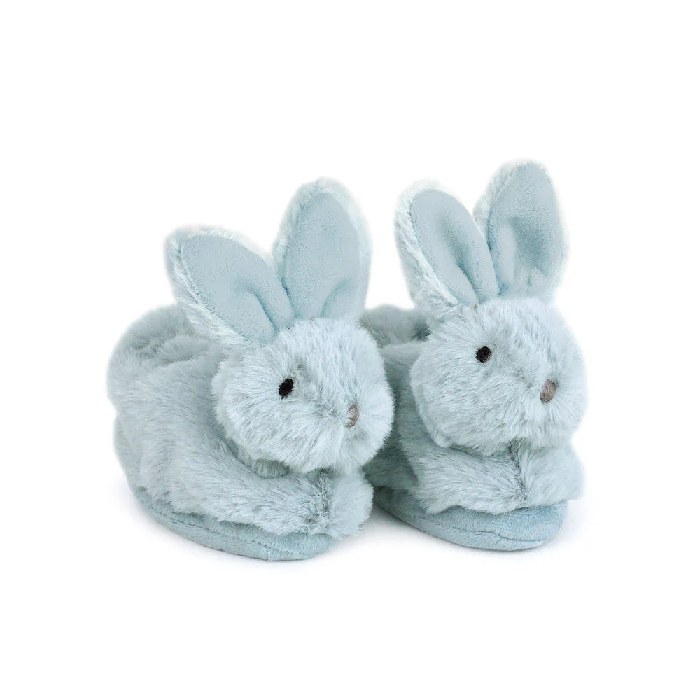 Baby Bunny Booties - Blue